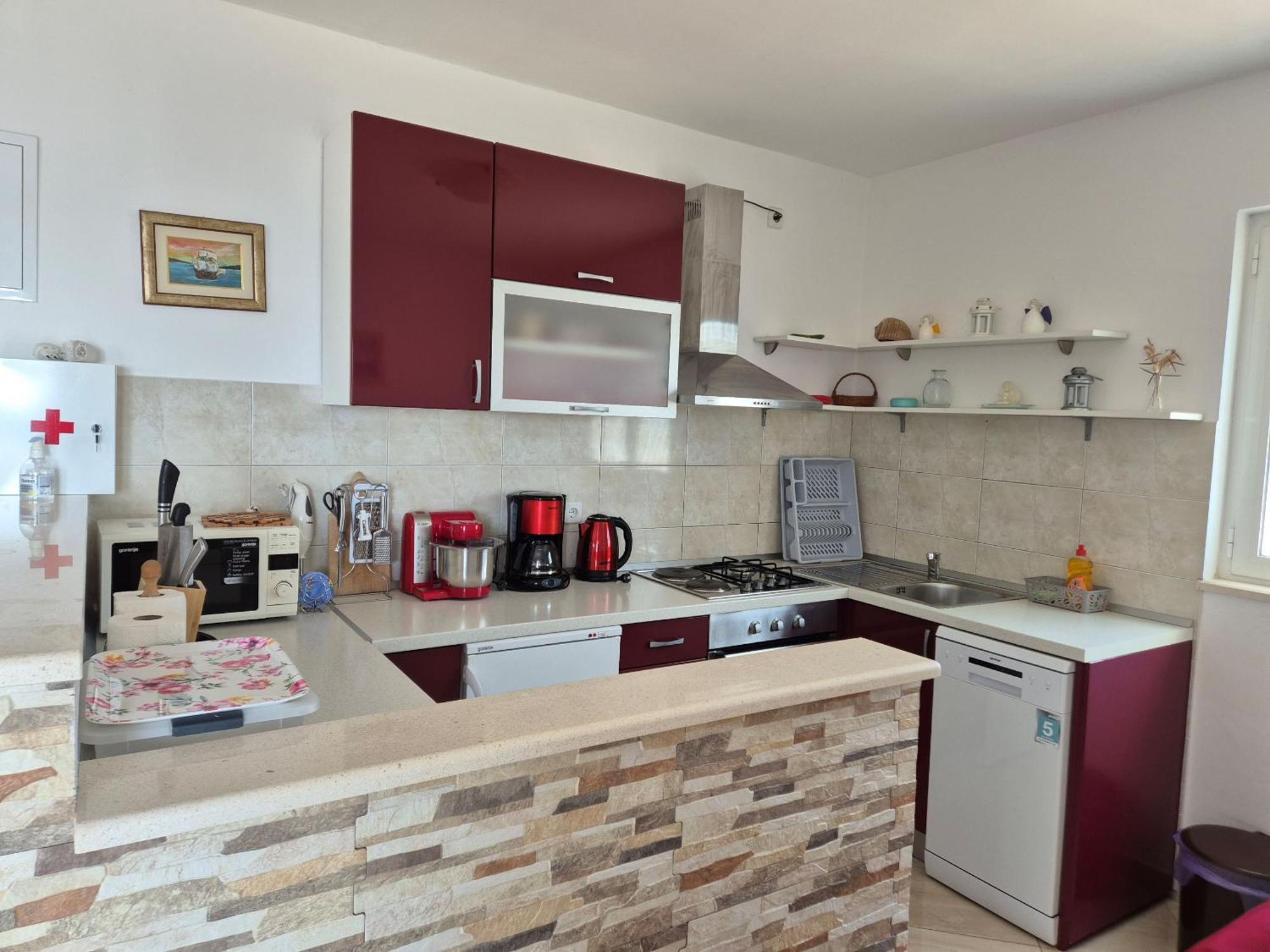 Apartment Kristic - Saplunara, Mljet Babino Polje Exterior foto